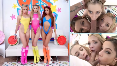 Swallowed – Oral Brigade With Katie Chanel And Vanna
