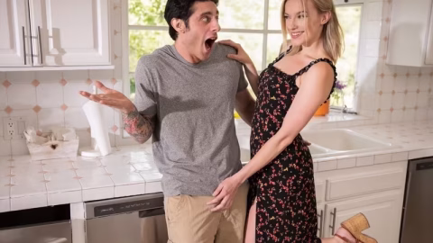 Blowpass – Blonde Widow Wants Her Stepsons Cock