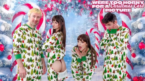 Nubiles-Porn – Were Too Horny For A Christmas Card Picture – SE2