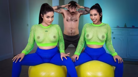 Reptyle – Wanna See How Flexible We Are Hot Yoga Gets Hotter Raven Reverie Debut