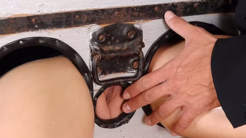 Pornworld – Latex Lucy worships big cock through fetish masks mouth hole before fucked GP214