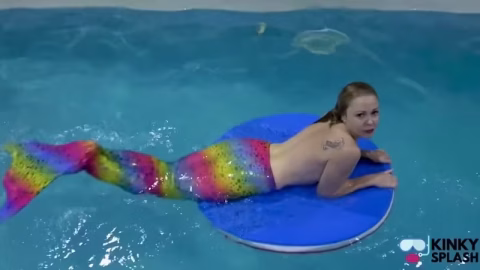 Captive Mermaid Teases You In The Pool