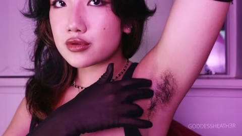 Goddessheath3Rheatherheaven – Breathe Deep Hairy Armpit Worship