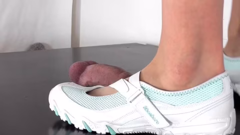 Cbtrample – Cock Massacre Under Skechers Ballerinas