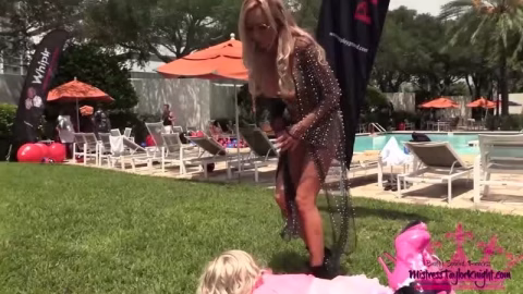 Goddess Taylor Knight – Sissified And Humiliated In Public